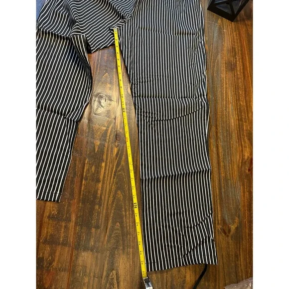 Spirit Halloween Gangster Costume XL Pinstripe Suit Jacket Pants Tie 1920s Mens - Picture 7 of 13
